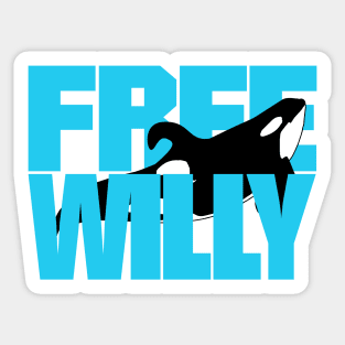 Free Willy Sticker